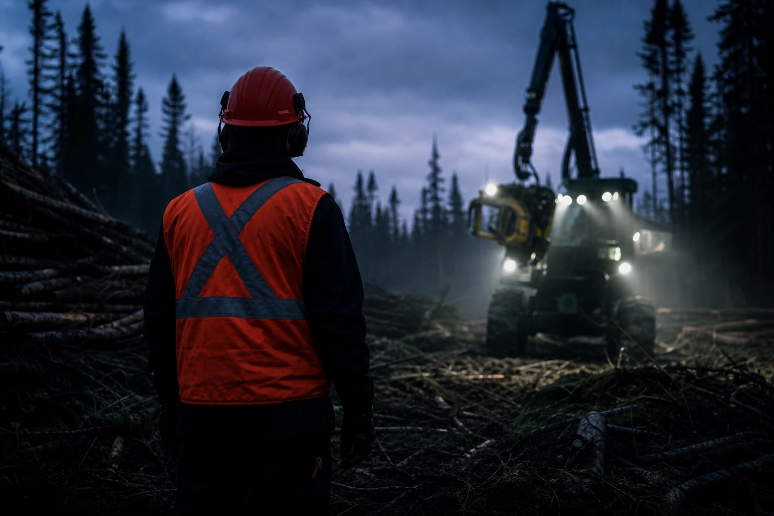 Harvester head data - from the machine to the office