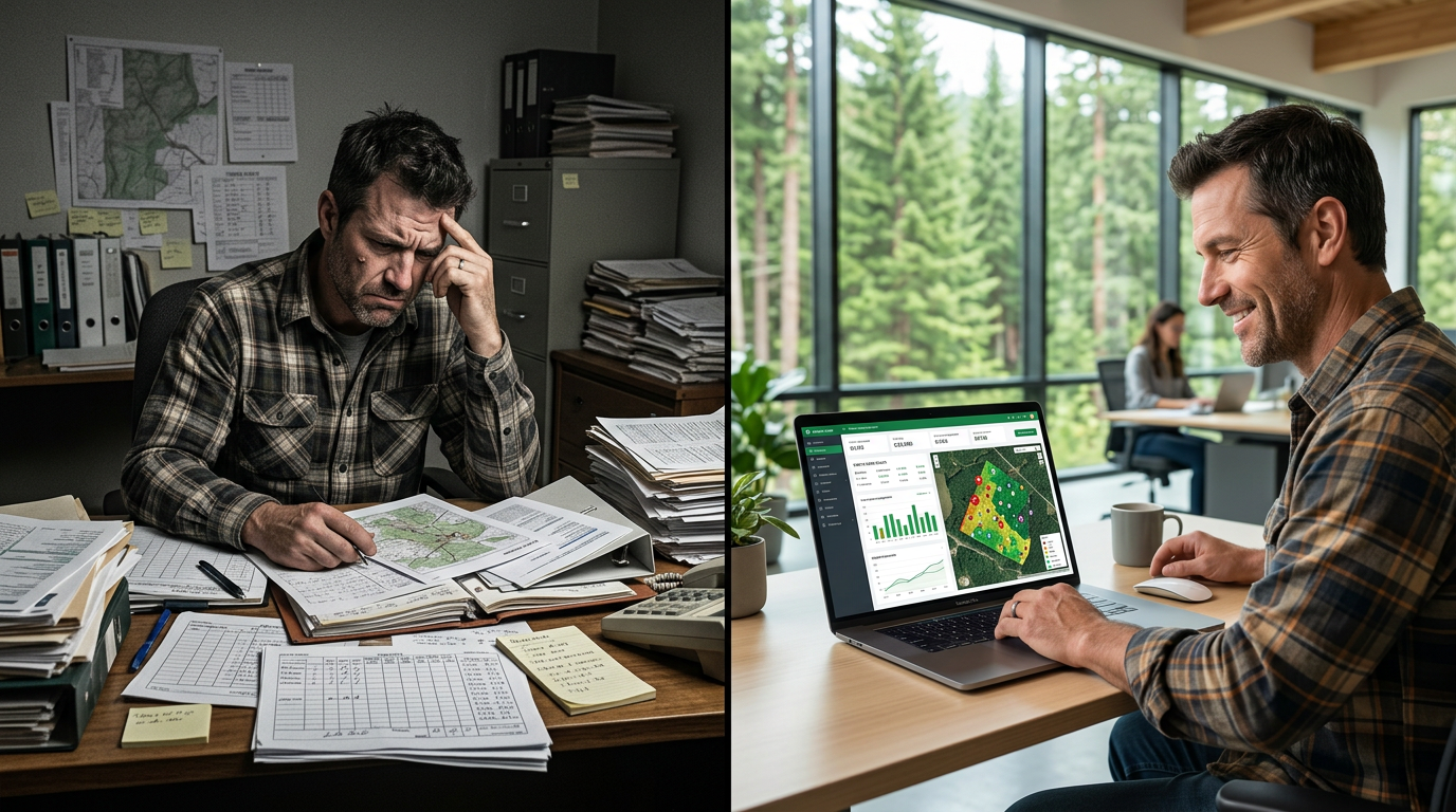 Improved efficiency - Before and after