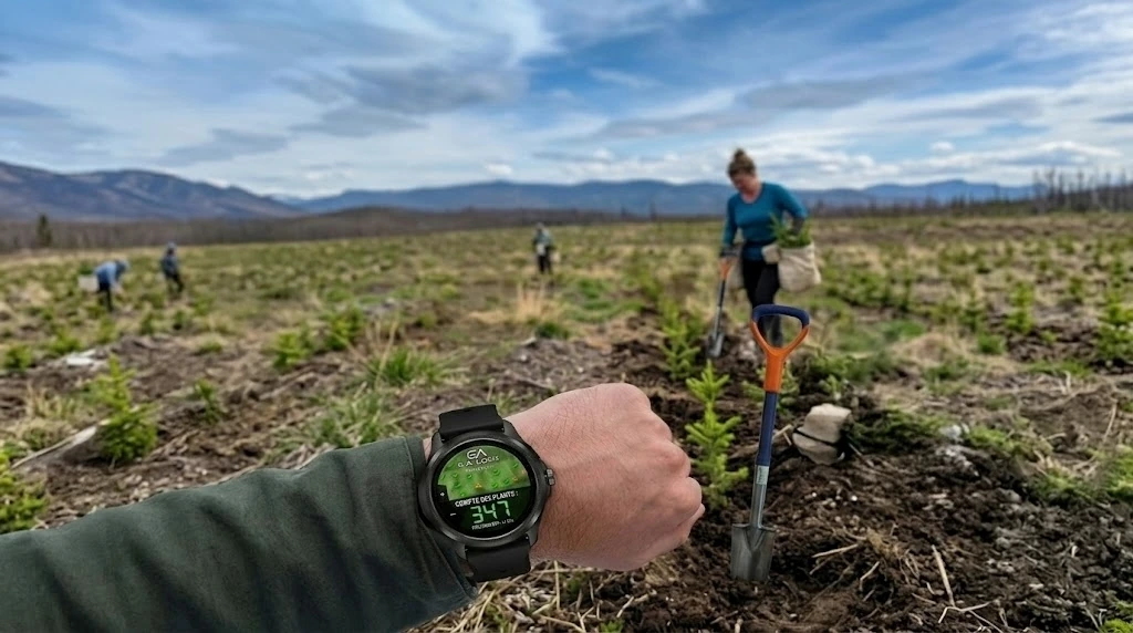 Reforestation tracking with TrackLogix - Real-time GPS planter monitoring