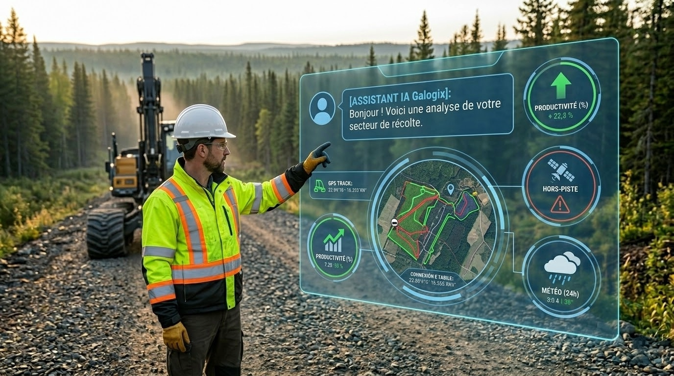 MobileLogix IA - Intelligence artificielle pour les forestiers